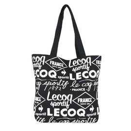 Cox Sportif 36797 Tote Bag, Handbag, Mother Bag, Canvas Tote Bag, Various Logo, Black, Free size