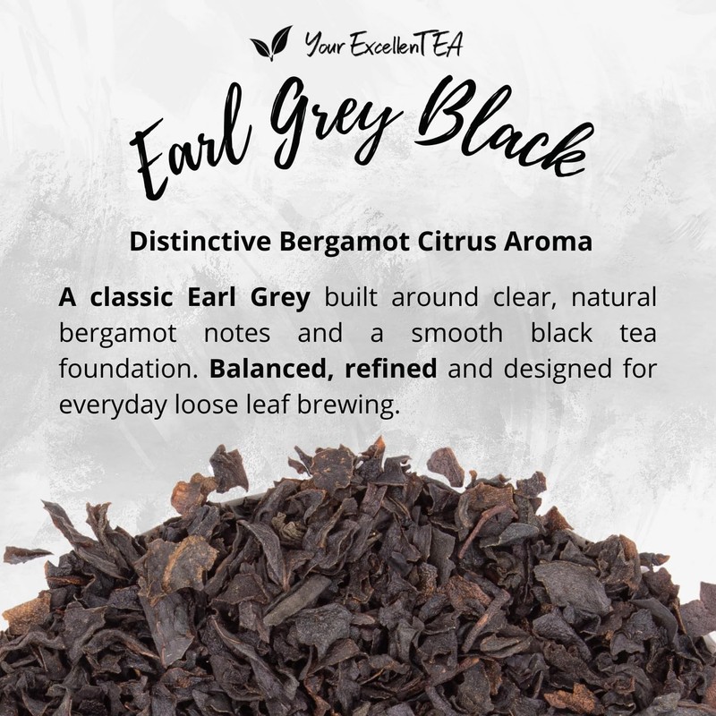 Earl Grey Loose Leaf Tea – Classic Bergamot Black Tea,