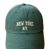 New York Hat Washed Baseball Cap Unisex Sun Hat Adjustable
