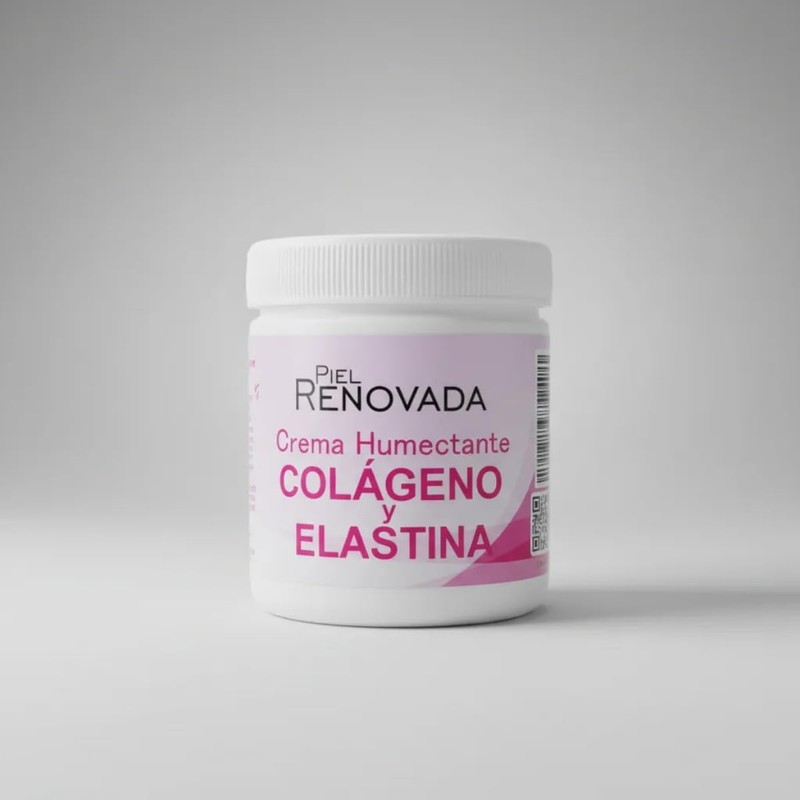 Crema Humectante Colágeno Y Elastina Piel Renovada 125ml Normal Día/noche