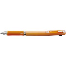 Zebra Clip-On Slim 2C Ball Point Pen, Pastel Orange (B2A5-WOR)