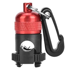 QANYEGN Scuba Diving Magnetic Regulator, Scuba Diving Regulator, Octopus Tank Holder Quick Release Buckle for Diving, Snorkeling (Red)