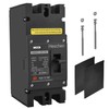Heschen DC Molded Case Circuit Breaker MCCB, 2 Poles, DC1000V