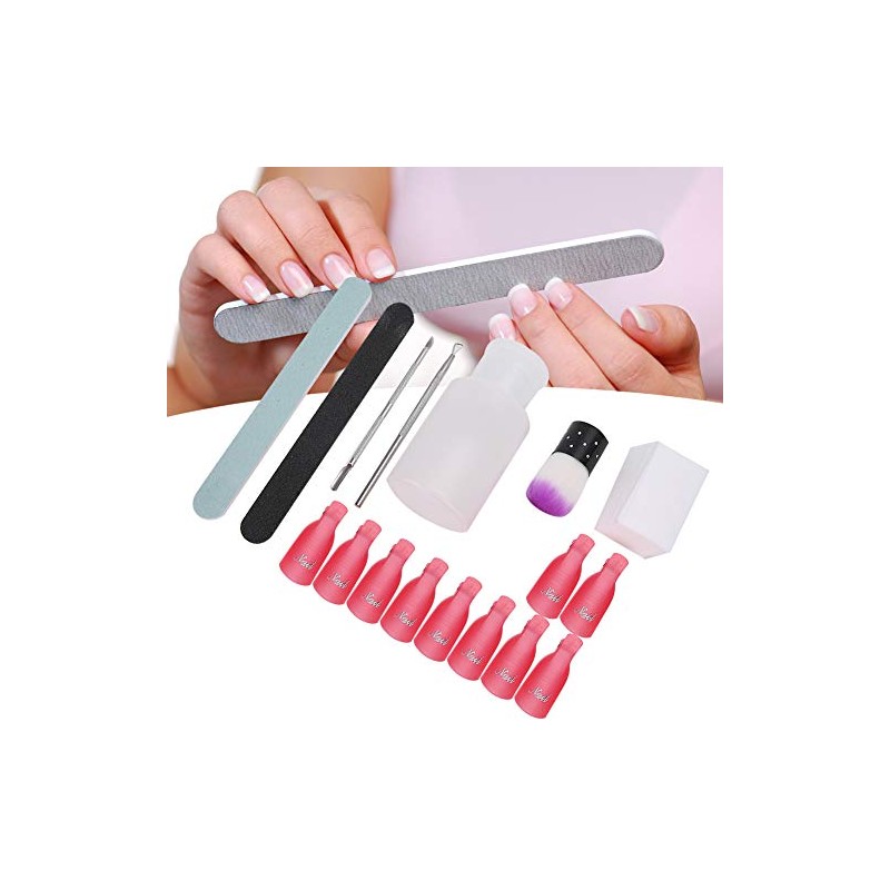 Juego de Limas de Uñas en Gel, Kit de Herramientas