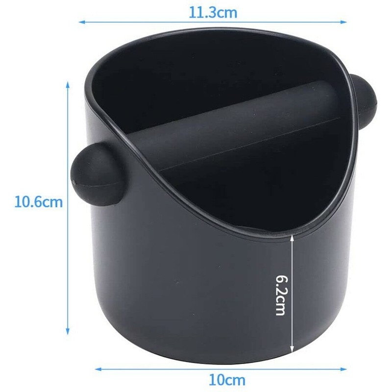 Coffee Knock Box, Shock Coffee Waste Bucket Container Grinds Knock