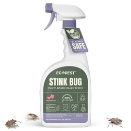 Stink Bug Spray, 22 oz. | Natural, Plant-Based Stink Bug Killer for Indoor and Outdoor | Home Pest Control Spray and Repellent | Made with Essential Oils, Safe for Use Around Children and Pets