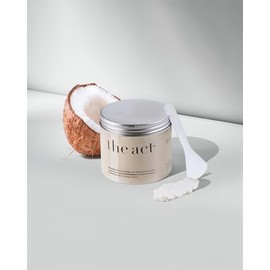 The Act Manteca Corporal De Coco Para Masajes - Orgánica Vegana Hidratante Con Aceite De Karité Aceite De Almendras Dulces Y Vitamina E - Ideal Para T