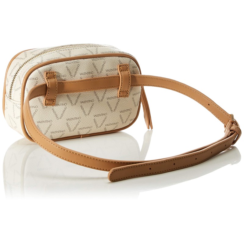 Valentino Bags Women's LIUTO Belt Bag, Brown, brown