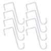 Vinyl Fence Hooks Patio Hooks - 8 Pack 2 x