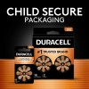 Duracell Size 312 Brown Hearing Aid Batteries, 8 Pack