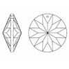 Rainbow Crystal Rivoli Sun Diameter 45 mm Crystal 30% PbO