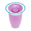 Munchkin Miracle 360 Sippy Cup, Pink/Purple, 10 Ounce, 2 Count
