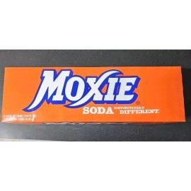 Moxie Soda 12 OZ= 12PACK    12-355 MLCANS         LIVE YOUR LIFE WITH MOXIE!
