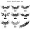 FAIRYGATE Eyelash Extensions, 6 Pairs of Reusable Artificial Eyelashes, 3D