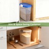 Large Rice Storage Container 20 Lbs - Tall Flour Container