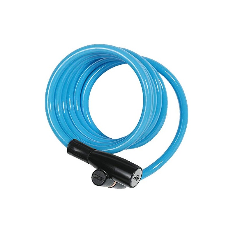 ABUS Spiral Cable Lock 3506K, 6 mm Thick, Flexible Bike
