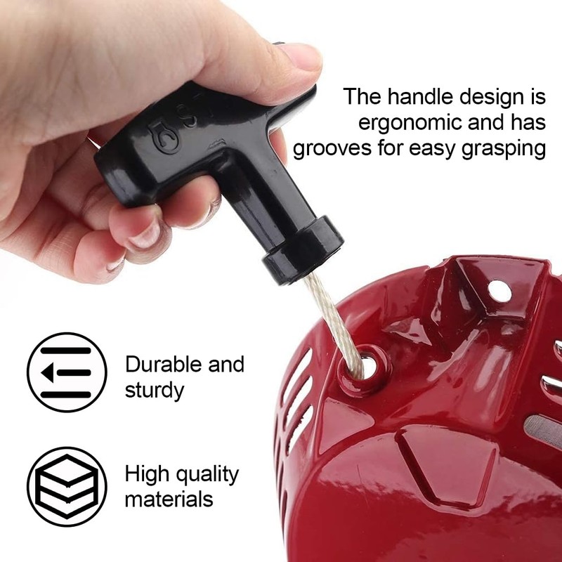 GXGM 3 pieces lawn mower handle, handle for lawn mower,