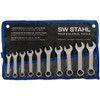 SW-Stahl 00840L Combination Spanner Set, Extra Short, 10 Piece Set