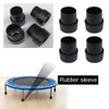 SquEqu 8 Pack Mini Rebounder Leg Floor Protectors 1" Round