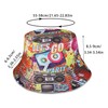 Manfnee Fashion Retro 80s 90s Bucket Hat Fishing Hat Unisex