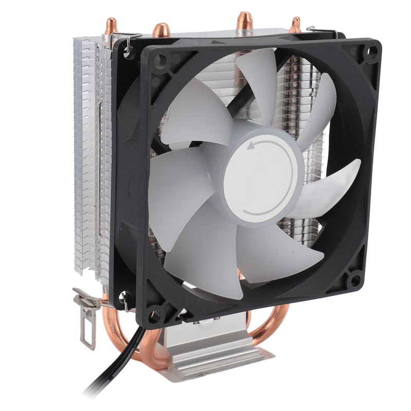CPU Cooler Dual Heat Pipe 48CFM DC12V Quiet Operation Hydraulic