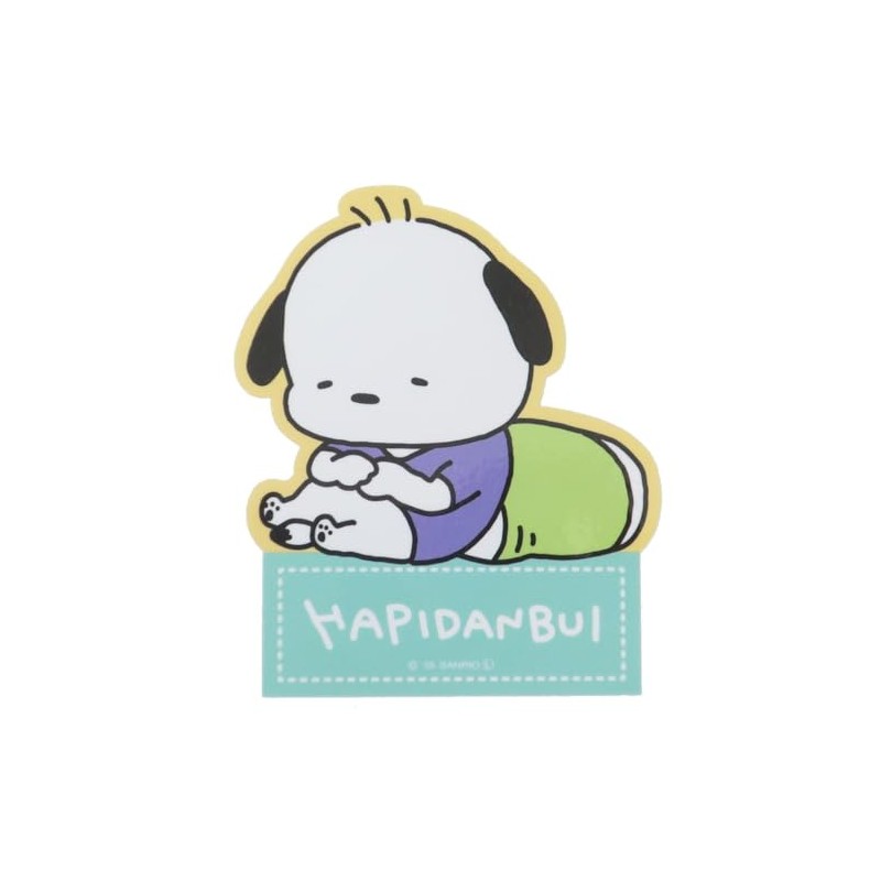 Yuji Nishimura x Hapidanbui [Die Cut Sticker] Character Sticker/Pochacco Relax