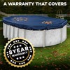 18 x 34 ft Oval Pool Covers for Above Ground