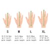 Archery Finger Guard Decorative Portable Three-Finger Glove Serviceable Outdoor Gloves