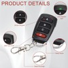 Universal Gate Remote Control 433MHz Multicode Duplicator with 4 Buttons