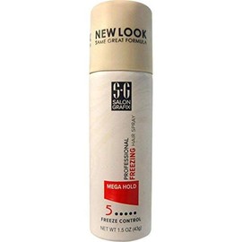 Salon Grafix Freezing Hair Spray, Mega Hold, 1.50 oz.