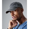 Vintage Baseball Cap, Low Profile Washed Cotton Hat with Pre-Curved