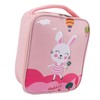 Insulated Lunch Holder Rabbit Pattern Portable Lightweight Handheld Oxford Cloth