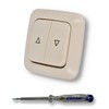 EBROM SET IDEE: BUSCH JÄGER DURO2000 Roller Shutter Switch 2000/4