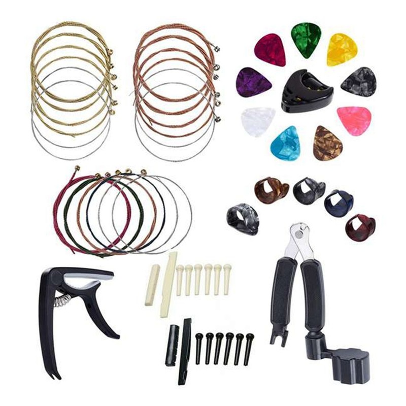 Guitar Repair Tool Capo Pick Saddle String Bridge Pin Instrument