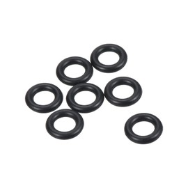 PATIKIL Nitrile Rubber O-Rings 9mm OD 5mm ID 2mm Width, 20 Pcs Metric Sealing Gasket for Faucet Plumbing Automotive Repair, Black