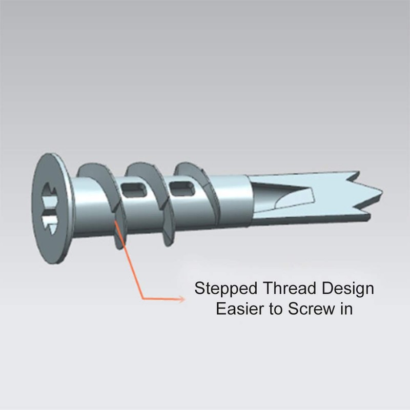 Plasterboard Screws Self-Drilling 13 x 42 mm, Metal Plasterboard Dowels