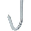 Merriway BH01914 (5 Pcs) BZP Steel Butchers Pointed Kitchen S-Hooks,