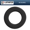 LUPANTER 10# Black Flat Washers 50 Pack Made of 18-8