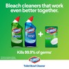 Clorox Toilet Bowl Liquid Disinfecting Cleaner with Clinging Bleach Gel,