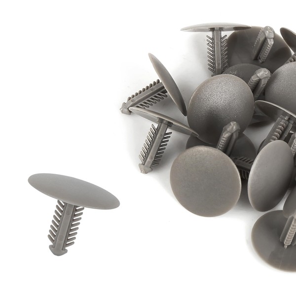 Motoforti Universal Car Bolt Rivets Fastener Mudguard Bumper Retainer Clips,5mm