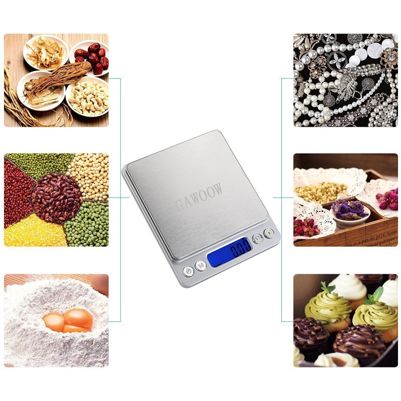 gawoow Digital Scale Kitchen Scale and Bench Scale Electronic Measuring