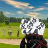 Scott Edward 10 Pcs Leather Golf Iron Head Covers Strong