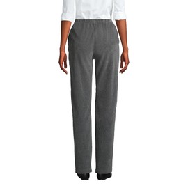 Lands' End Women s Sport Corduroy Pants Charcoal Heather Petite Small