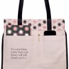 AMÉLIN ARCHIVE Vintage Inspired Double-Sided Canvas Tote Bag for Women,