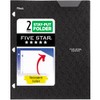 Five Star - Carpeta de 2 bolsillos, carpeta de plástico