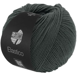 LANA GROSSA Elastico Cotton Classic with Light Stretch Content, Hand Knitting Yarn Made of 96% Cotton and 4% Polyester (Elite), 50 g Wool for Knitting and Crocheting, 160 m Yarn FB 194