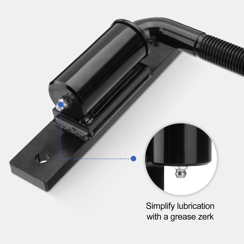 SPARKWHIZ 7inch Heavy Duty Bolt on 3/4" J Bolt Gate