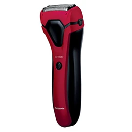 Panasonic Men's Shaver, 3 Blades, Shower Friendly, Red ES-RL15-R