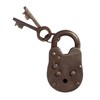 Artisan Owl Cast Iron Sing Sing Prison Padlock Lock with