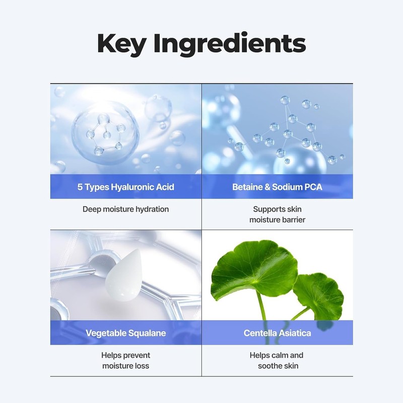 Crema Gel Facial con Ácido Hialurónico y Centella – Hidratación